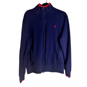 Polo Ralph Lauren Performance Full Zip Jacket Navy‎ Red Men's L